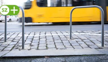 Kontroverse um Radbügel in Dresden-Cotta: Stadtbezirksbeirat fordert Rückbau