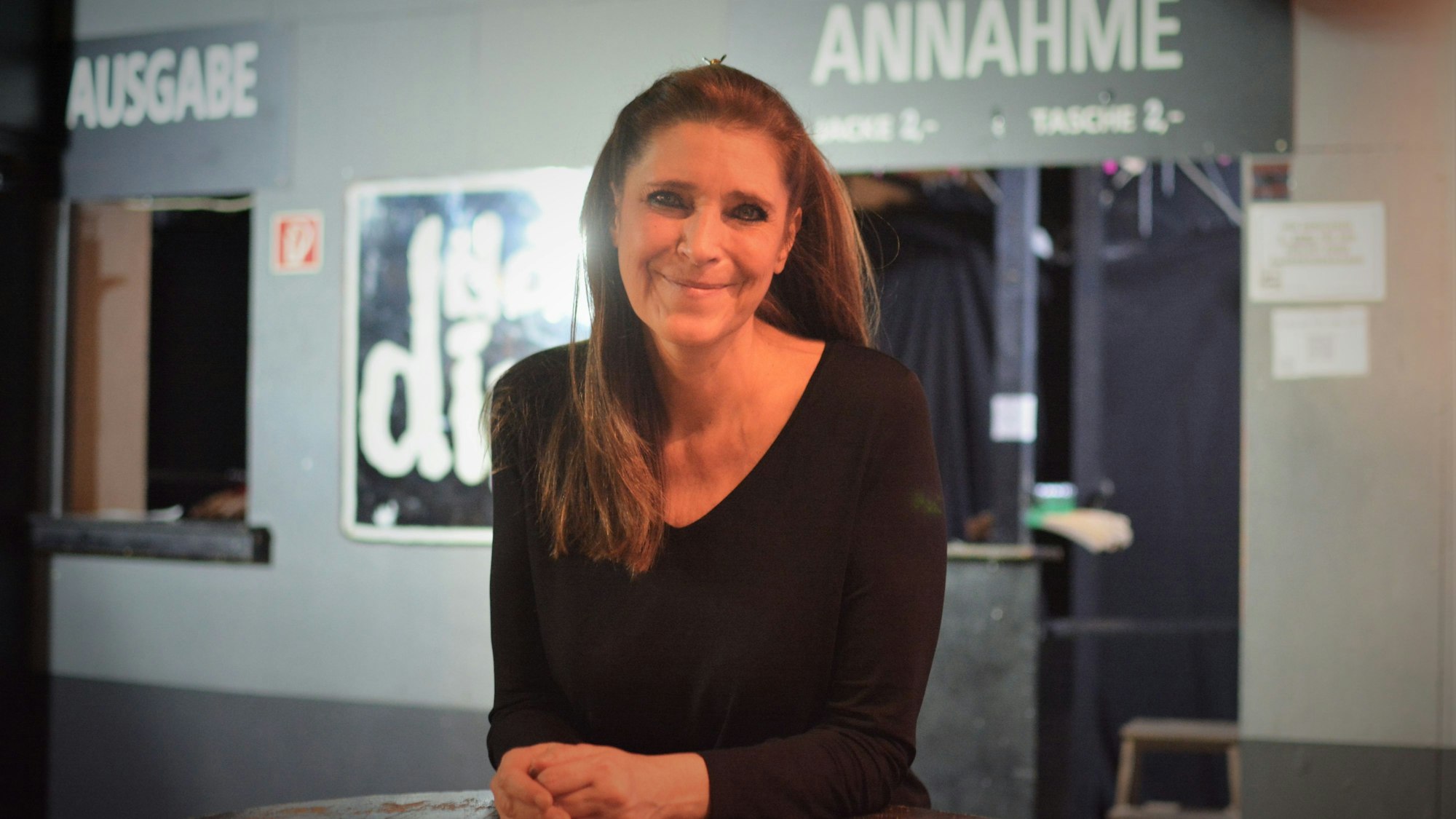 Claudia Wecker im Studentenclub Das Ding