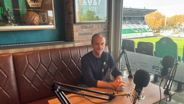 War auch schon zu Gast im Podcast „Preußen Privat“ aus der Bode-Loge: Münsters (Noch-)Mannschaftsarzt Cornelius Müller Rensmann