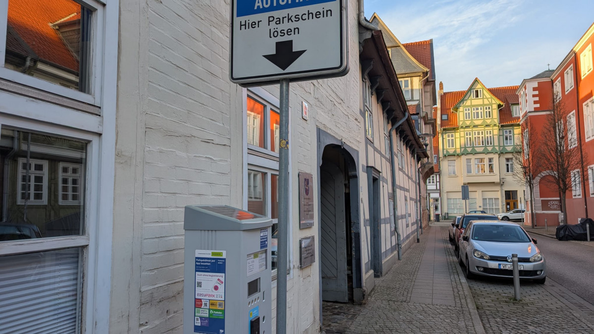 So wurde in Wolfenbüttel 2025 an Parkscheinautomaten bezahlt
