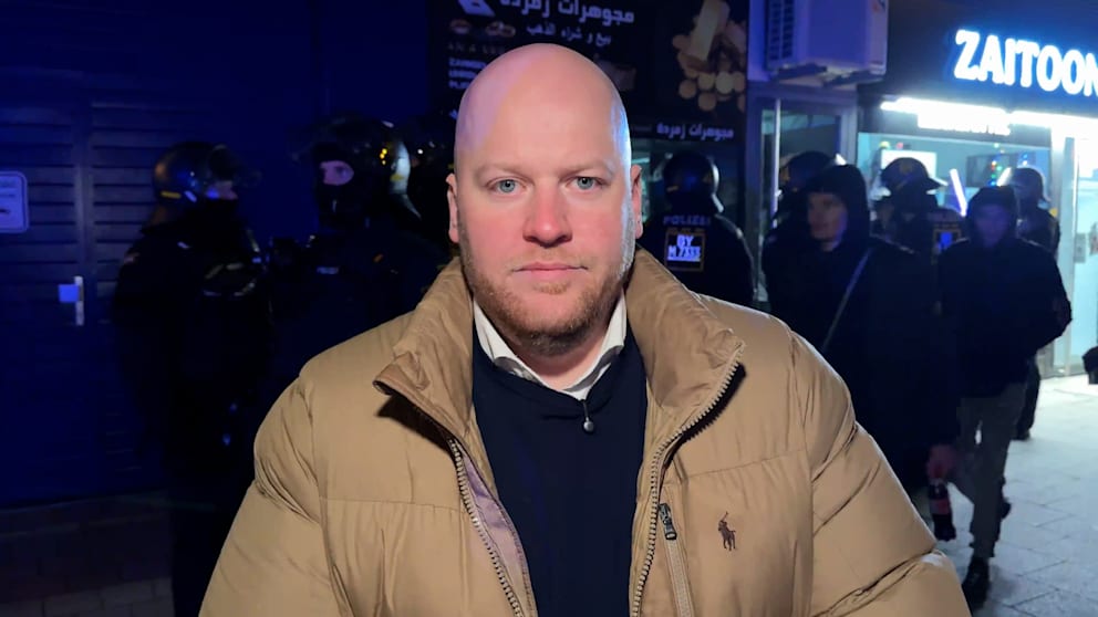 BILD-Reporter Karl Keim beobachtete den Einsatz von Spezialkräften der Polizei