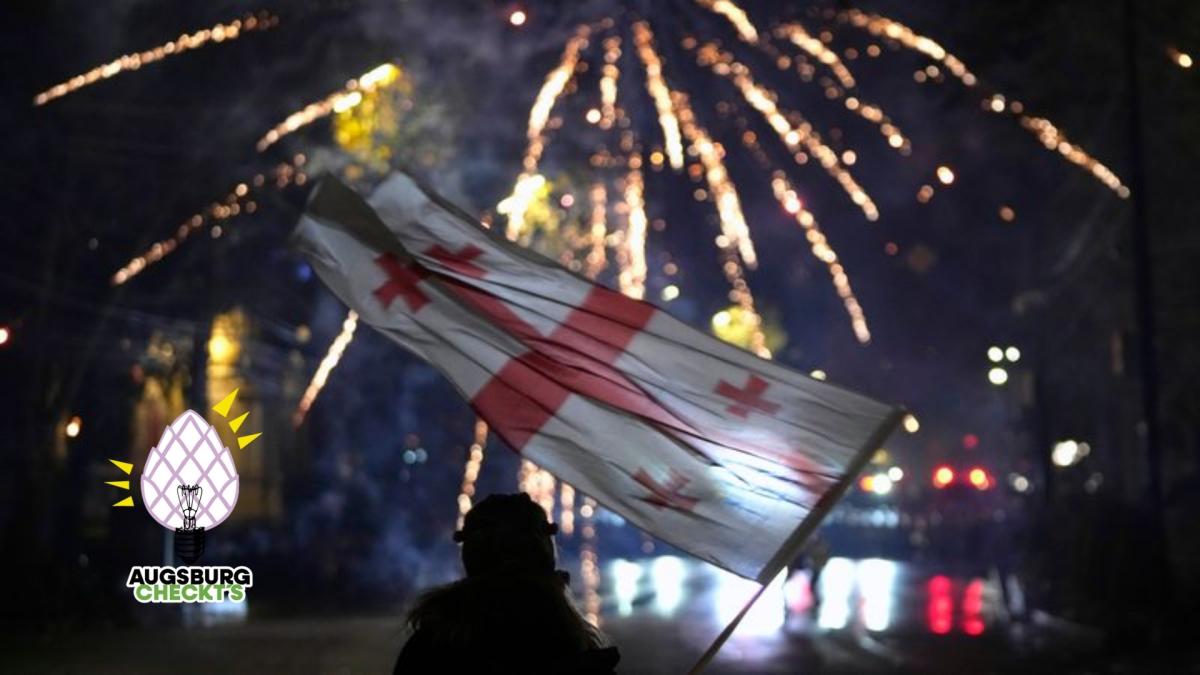 Video von Ausschreitungen stammt aus Georgien