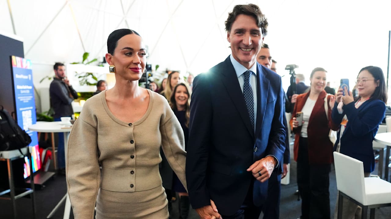 Katy Perry und Justin Trudeau: Überraschender Auftritt in Davos | Unterhaltung