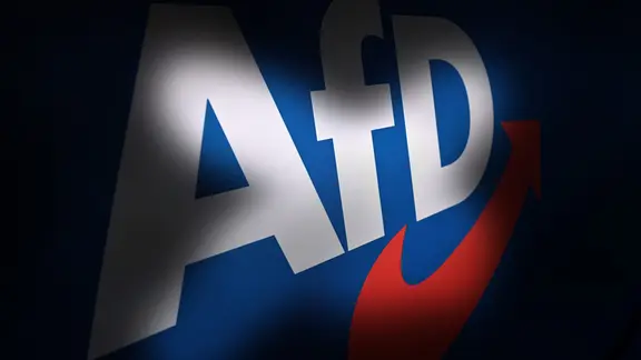 Das Logo der Partei AfD