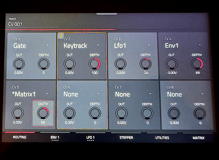 AKAI MPC Live III CV Matrix