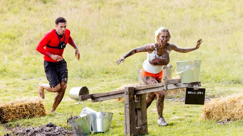Alain Wollersheim und Ginger Costello beim "Forsthaus Rampensau"-Finale