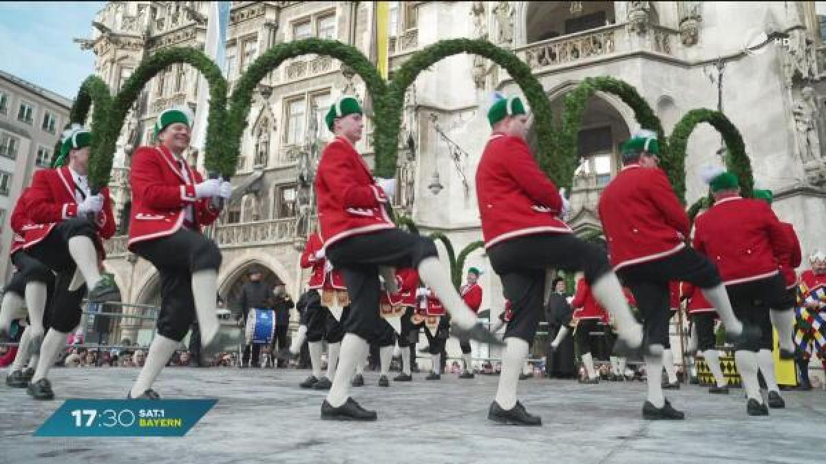 Nach sieben Jahren Pause tanzen die Schäffler in München wieder