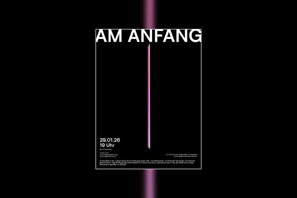 Filmreihe der Wuppertaler Filmwerkstatt: "Am Anfang" - blickfeld