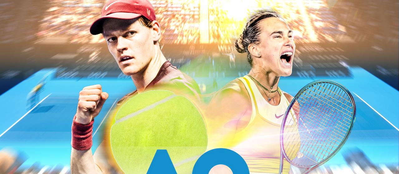 Janink Sinner und Aryna Sabalenka bei den Australien-Open | Sportschau Janink Sinner und Aryna Sabalenka bei den Australien-Open