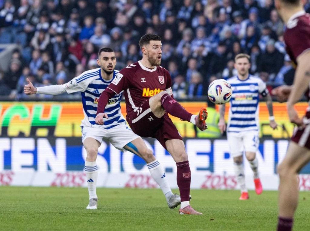 Der SSV Jahn ist beim MSV Duisburg chancenlos