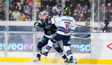 Eishockey: Eisbären Berlin gewinnen Wintergame 3:2 n.V. gegen Dresden. | Sport