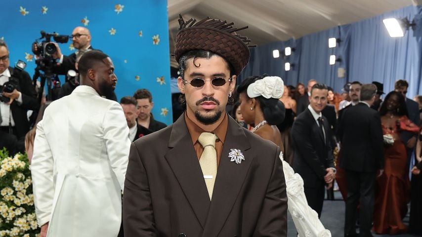 Rapper Bad Bunny, Met Gala 2025