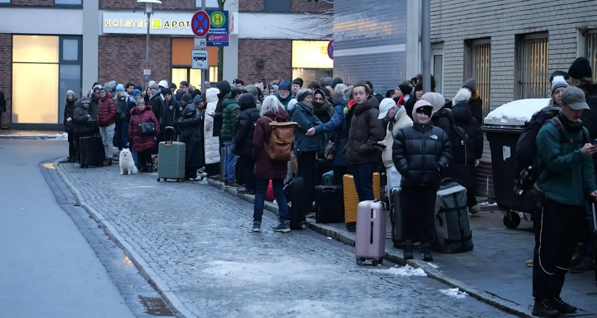 Winterwetter sorgt für Chaos im Zugverkehr in SH