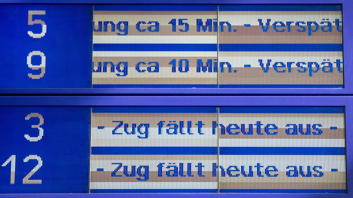 Ausfälle auf der Bahnstrecke Karlsruhe – Neustadt