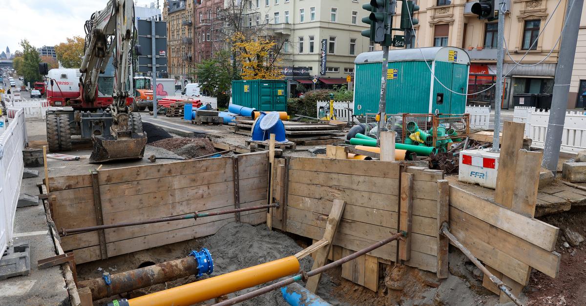 Bauarbeiten in Wiesbaden: Schwalbacher Straße teils gesperrt