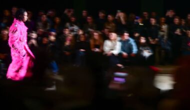 Auftakt der Fashion Week - Promis trotzen Glatteis