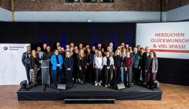 40 Junghandwerker aus dem Kammerbezirk Dortmund geehrt