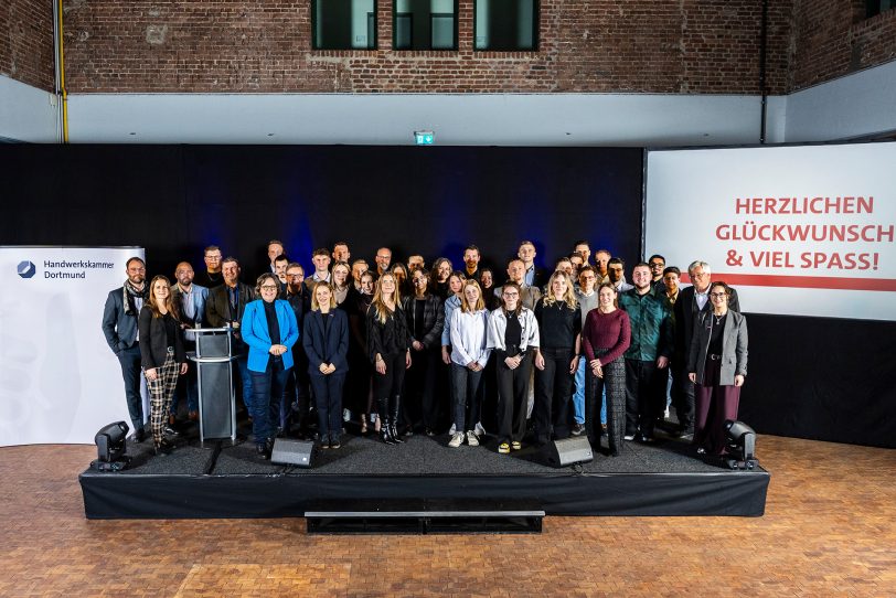 40 Junghandwerker aus dem Kammerbezirk Dortmund geehrt