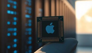 Apple baut eigene KI-Server-Chips für globale Offensive