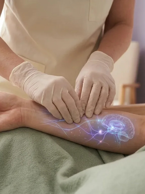 Akupressur lindert Schmerzen durch Hirnveränderung