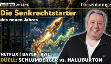 Die Senkrechtstarter in 2026 : Netflix mit Barangebot? | Bayers Pharmasparte beflügelt & RWE mit Coup in UK - Video