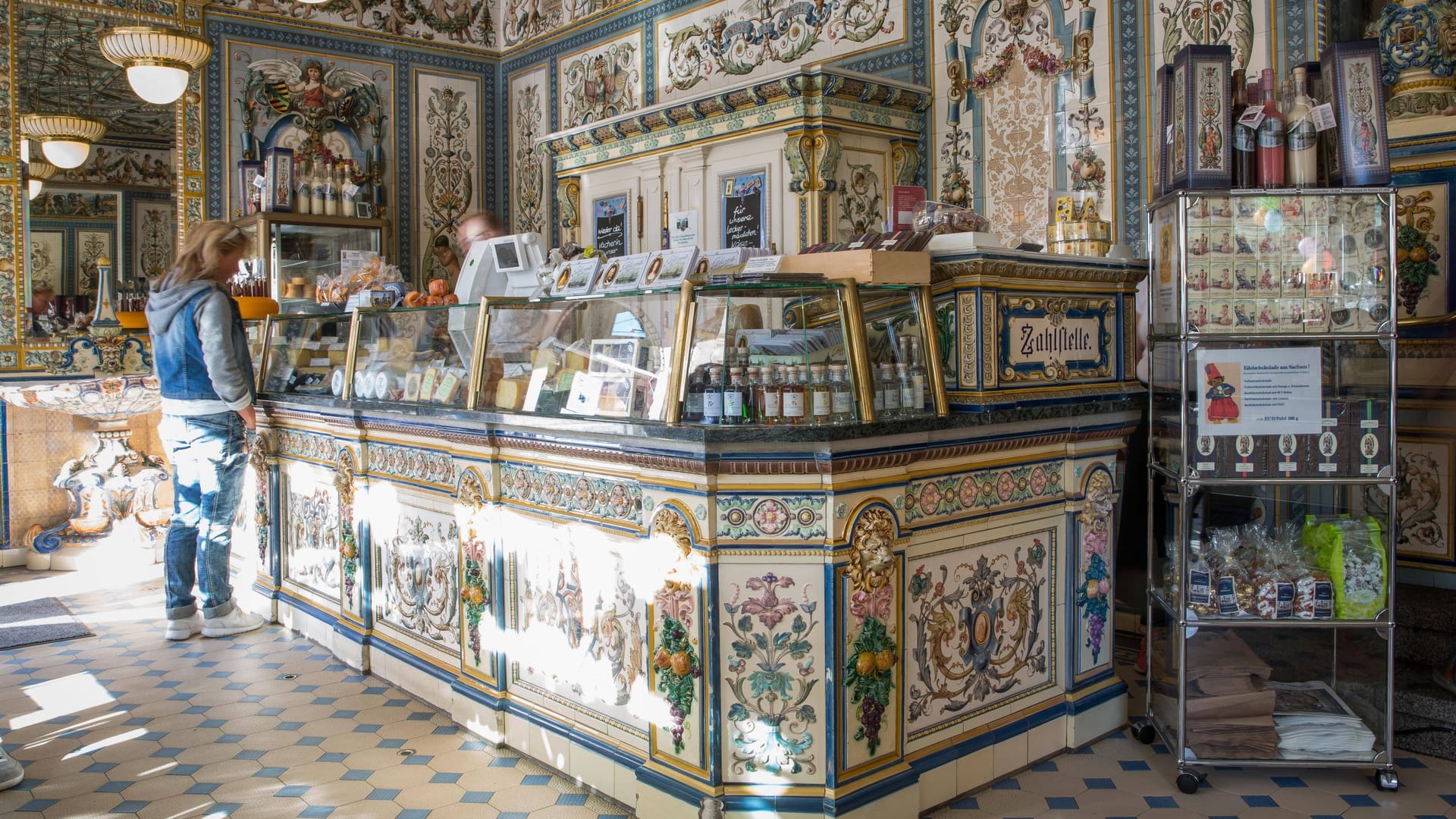 Blick in die Pfunds Molkerei (Archivbild):