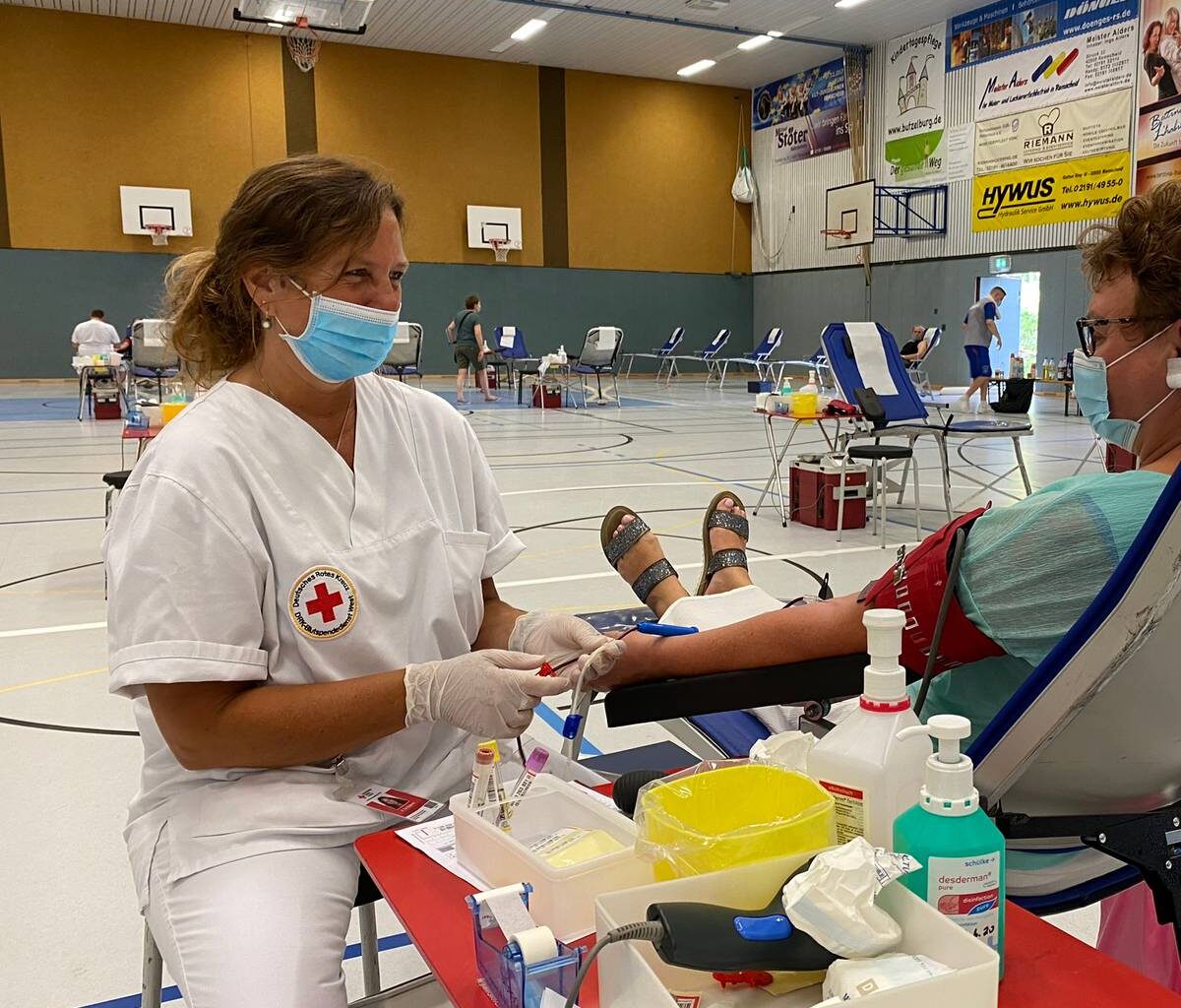 Blutspenden beim Roten Kreuz - Radio RSG