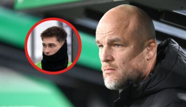 Rouven Schröder schaut auf Cvancara.