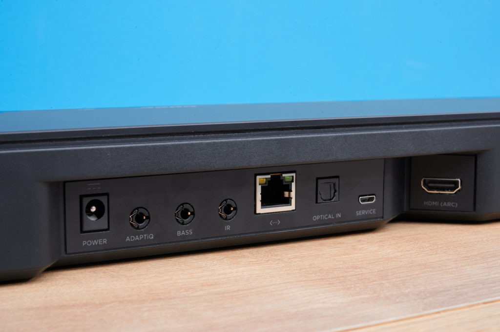 Bose Soundbar 500 Anschlüsse