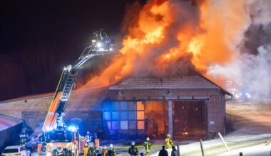 Junger Feuerwehrmann bricht bei Einsatz in Osthessen zusammen und stirbt