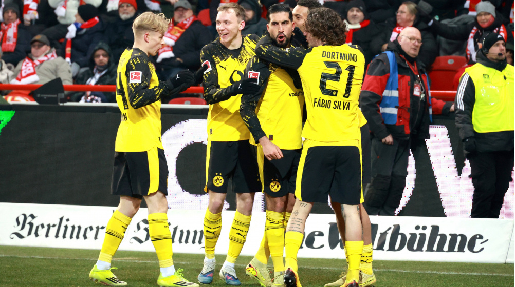 Bundesliga: BVB nutzt Bayern-Patzer und siegt bei Union Berlin