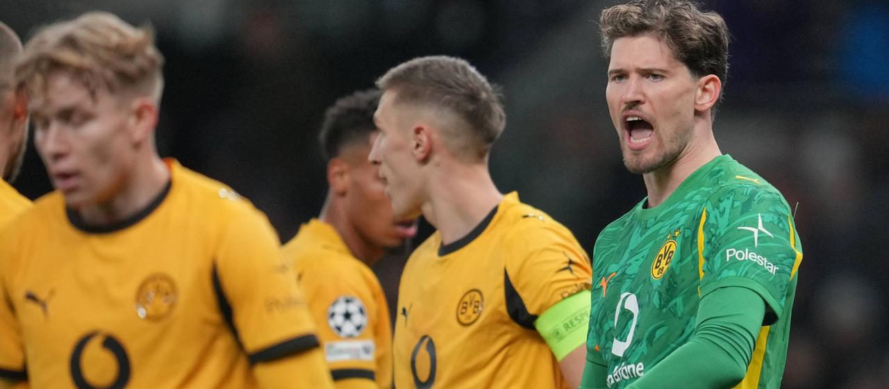 Gregor Kobel gegen Tottenham Hotspur