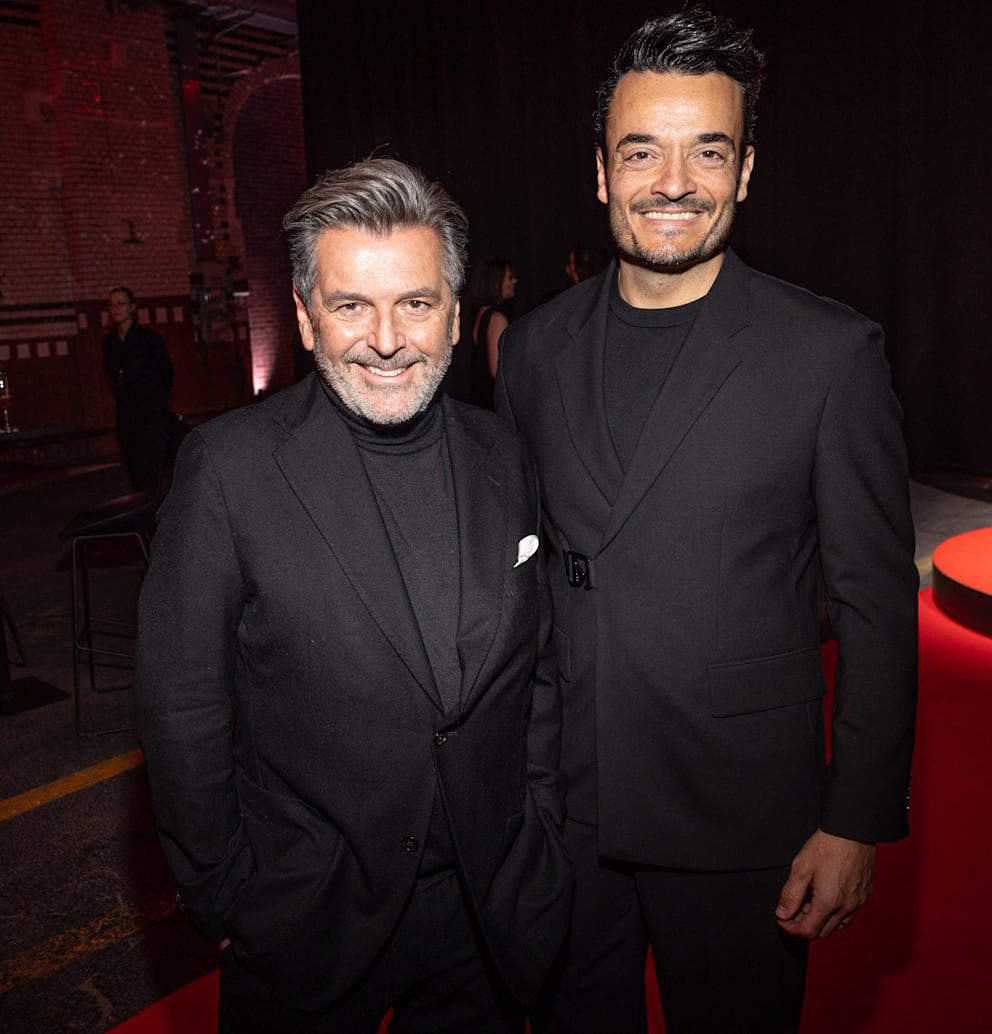 Modern-Talking-Legende Thomas Anders (62, l.) und Entertainer Giovanni Zarrella (47)