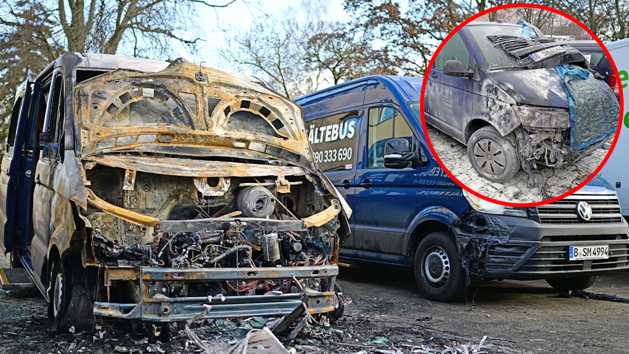 Brandstifter verhaftet: Obdachloser soll drei Kältebusse angezündet haben | Regional