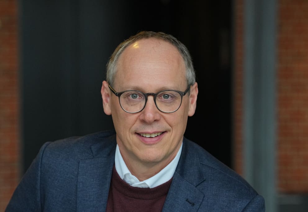 Mark Schober (53) ist seit 2017 Vorstandsvorsitzender des DHB