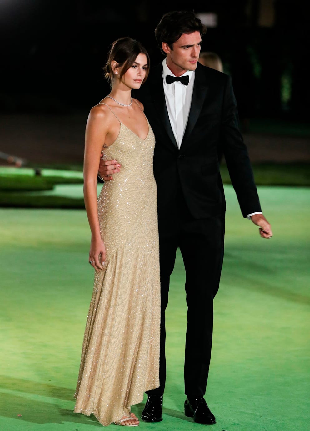 Im September 2021 zeigte sich Elordi (damals 24) mit Cindy Crawfords Model-Tochter Kaia Gerber (damals 20) bei einem Empfang in Los Angeles