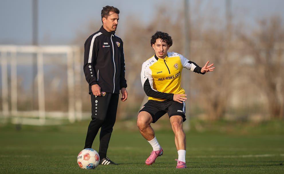 Jason Ceka soll mit Zauberpässen und Dribblings die Dynamo-Offensive unberechenbarer machen.