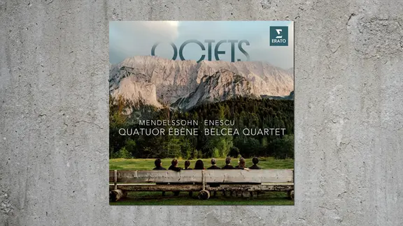 CD-Cover: George Enescu: Streicheroktett op.7 | Erato CD-Cover: George Enescu: Streicheroktett op.7