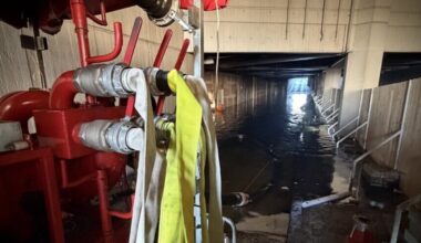 20 Millionen Liter fluten Keller im Terminal A