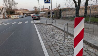Über 200 neue Abstellmöglichkeiten für Fahrräder in Dresden