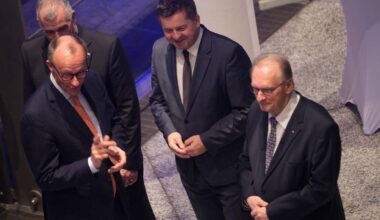 Halle | Merz wirft SPD wegen Erbschaftsteuer Verunsicherung vor