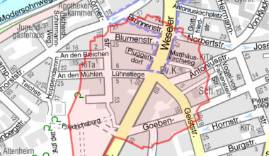 Kampfmittel bei Bauarbeiten an der Weseler Straße entdeckt