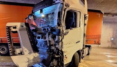 LKW legt A17-Tunnel bei Dresden lahm