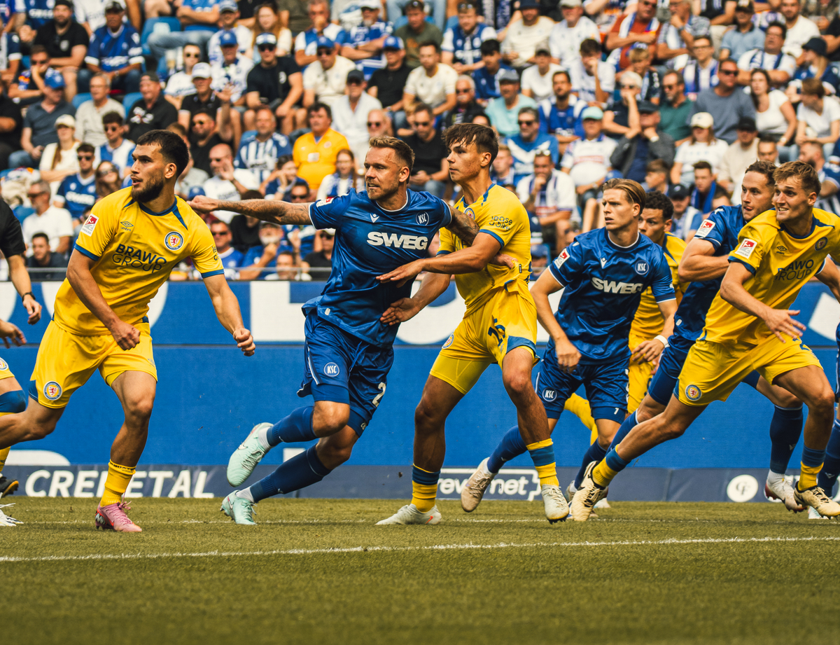KSC erwischt ordentlichen Rückrundenstart - Eintracht Braunschweig
