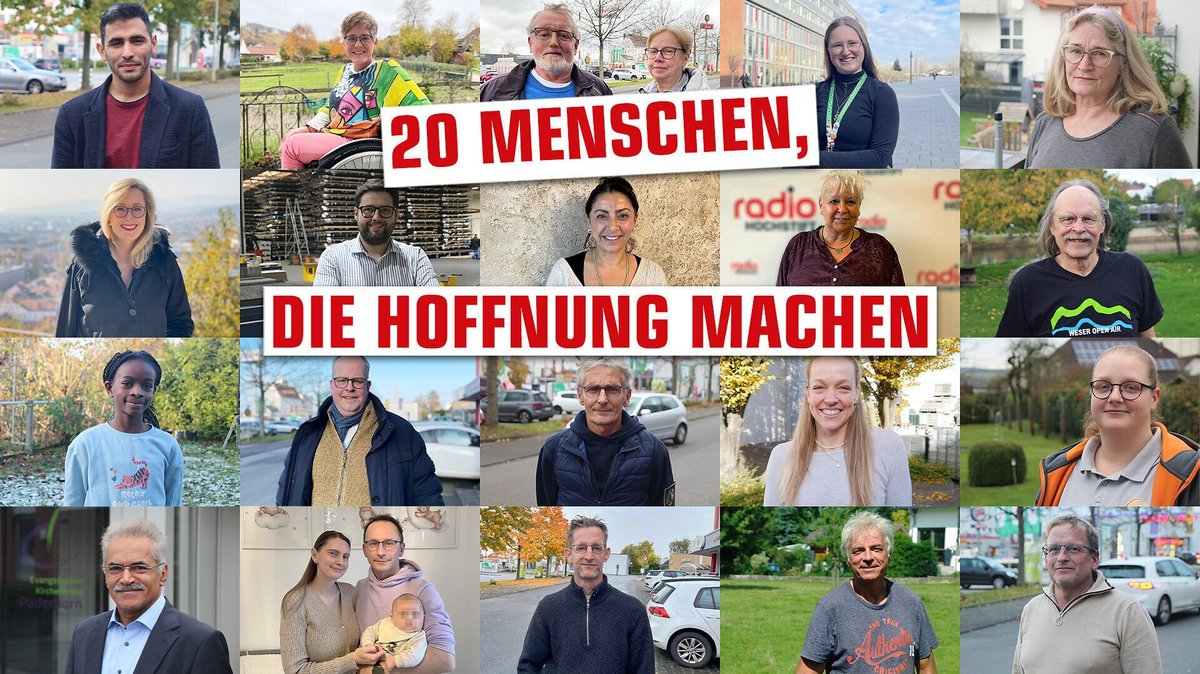 Radio Hochstift präsentiert neue Serie: 20 Menschen, die Hoffnung machen