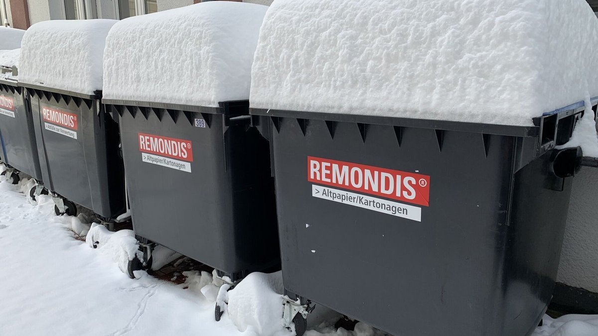 Stehenlassen: Weitere Mülltonnen in Bielefeld nicht geleert