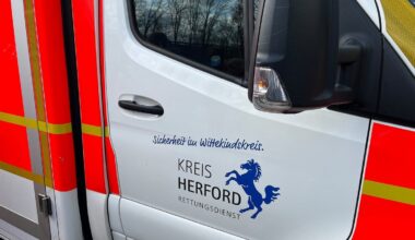 Spenge: Vier Verletzte bei Unfall