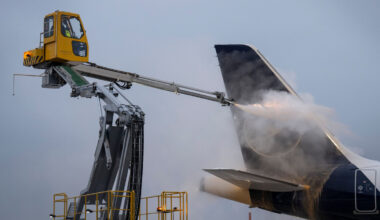 Verzögerungen am Flughafen Frankfurt wegen Winterwetter