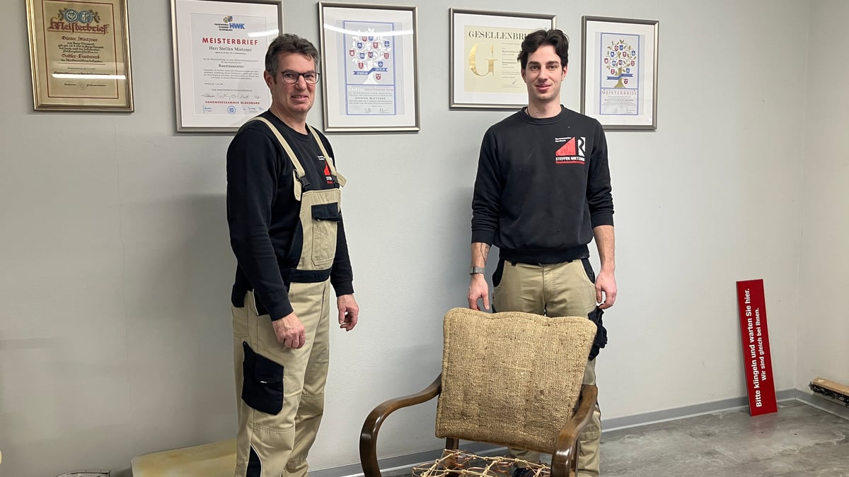 Wechsel in der Raumausstatterei Mietzner in Burg Stargard