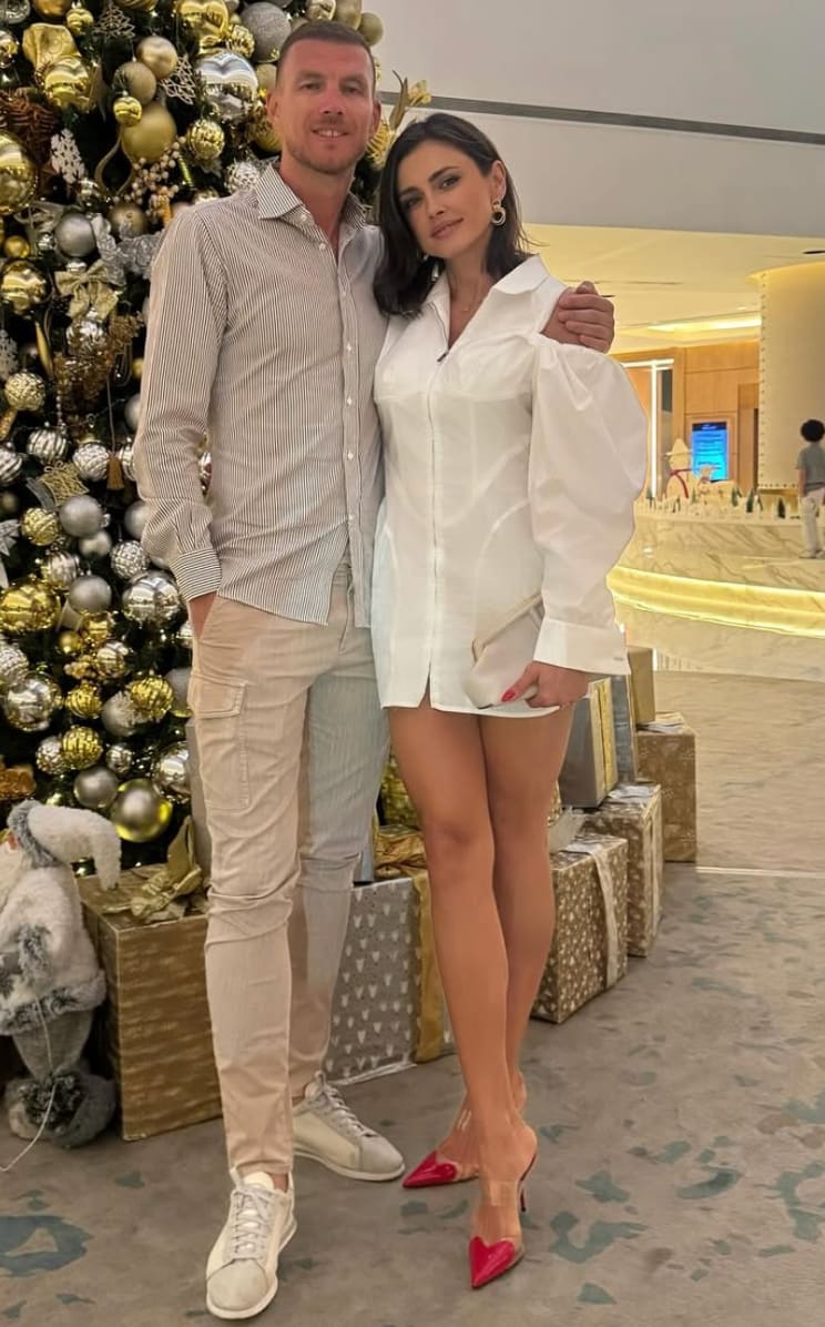 Traumpaar! Amra unterstützt ihren Edin gegen Lautern im Stadion